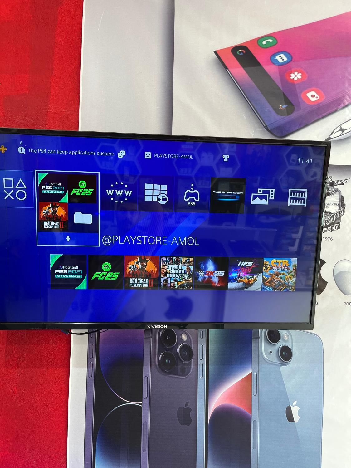 پلی استیشن۴ اکانتی 21 بازی تاپ ۱ ترابایت|کنسول، بازی ویدئویی و آنلاین|آمل, |دیوار