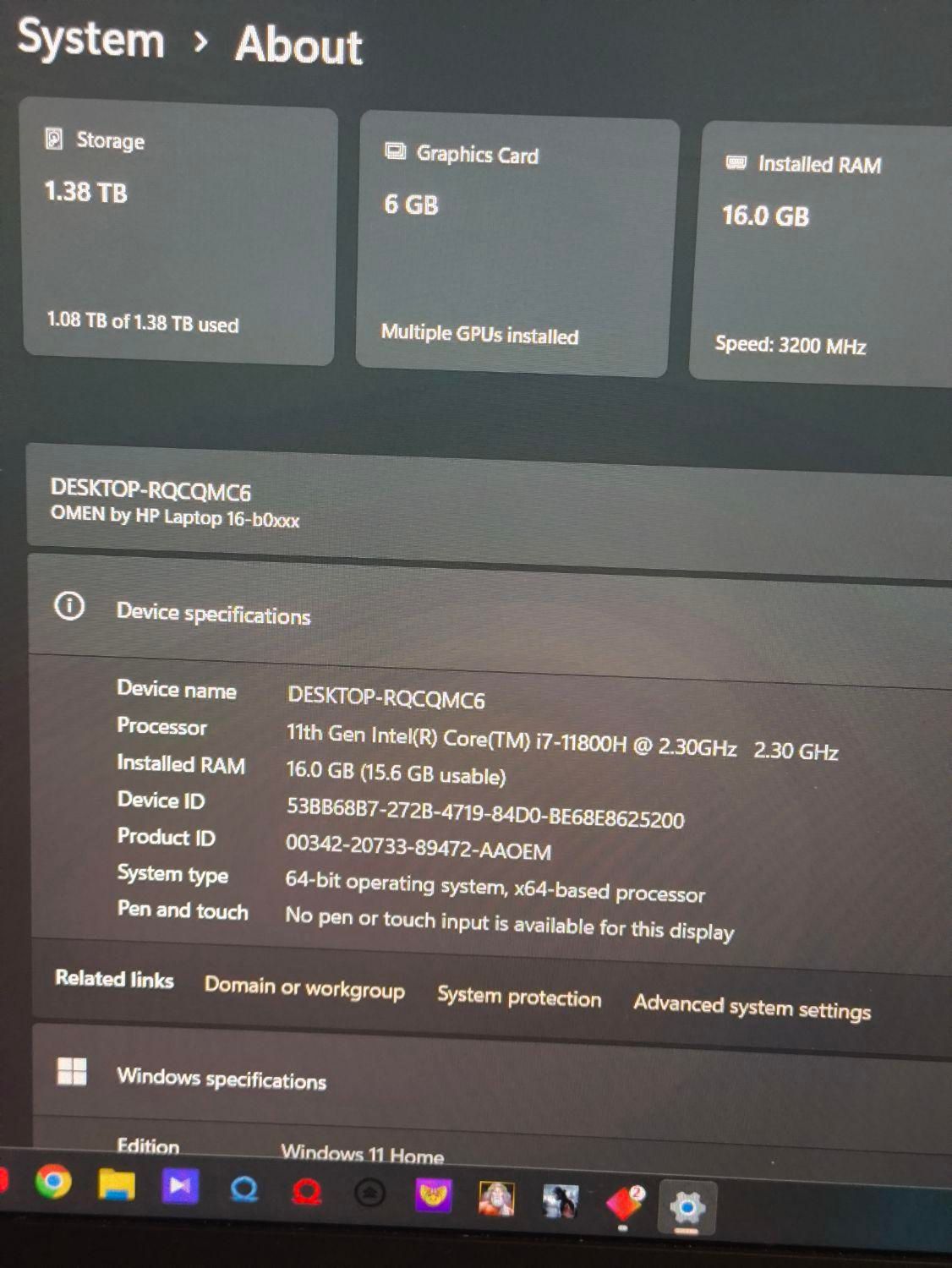 HP omen|رایانه همراه|کرمانشاه, |دیوار