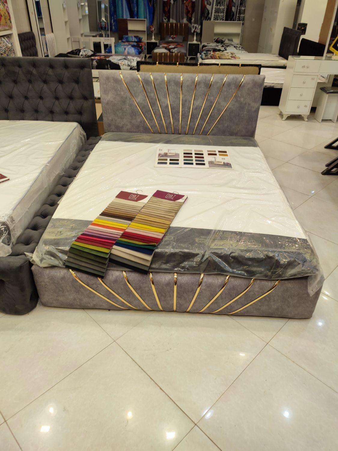 تخت دونفره مدل ماهان کد ۱۵|تخت و سرویس خواب|مشهد, زمرد|دیوار