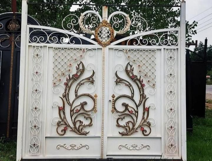 درب کد۶۹گلدارباغی،در ماشین رو کهنه ویلایی،باغچه ۶۹|مصالح و تجهیزات ساختمان|شهریار, |دیوار