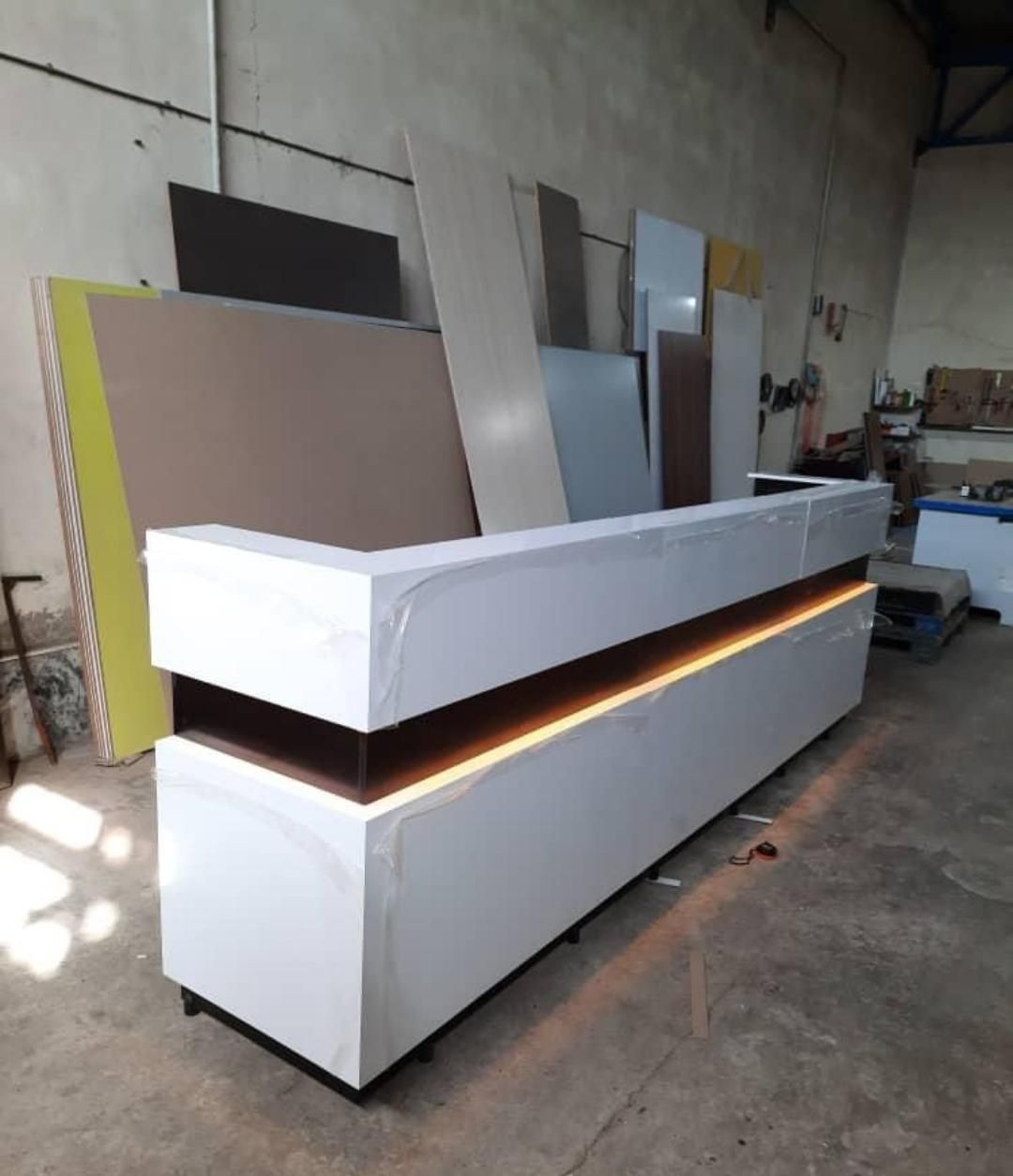 کانتر و میز پیشخوان ام دی اف mdf اداری و فروشگاهی|دفتر کار|اهواز, شریعتی جنوبی|دیوار