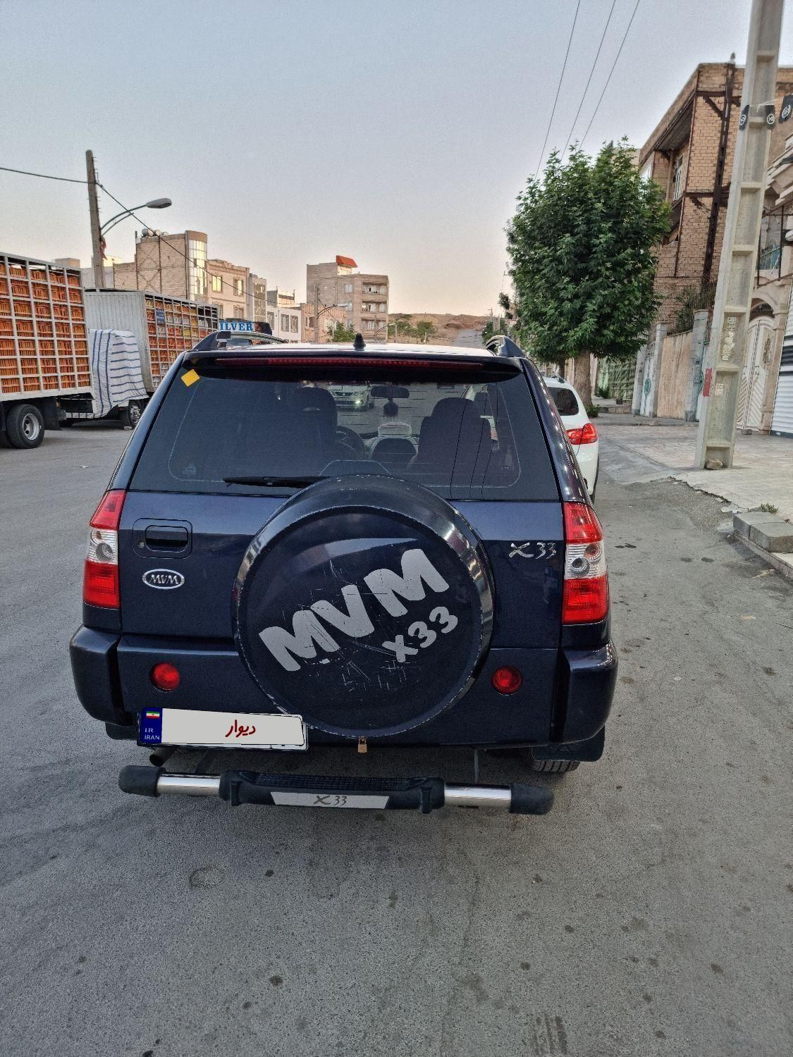 ام‌وی‌ام X33 دنده‌ای، مدل ۱۳۹۱|خودرو سواری و وانت|کرمانشاه, |دیوار