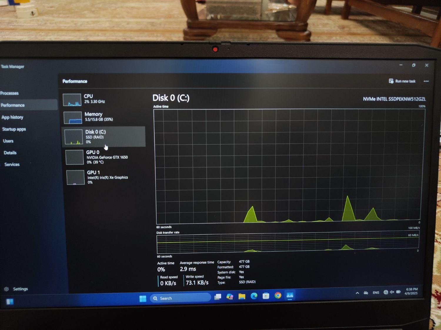 لپ تاپ لنوو گیمینگ lenovo gaming 3|رایانه همراه|تهران, قاسم‌آباد|دیوار