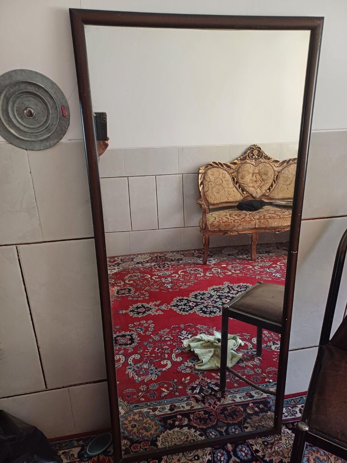 اینه قدی هم افقی وهم عمودی|آینه|شیراز, شهرک پرواز|دیوار