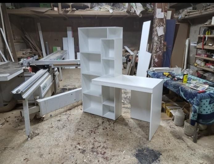 میز تحریر با کتابخانه عمودی|میز تحریر و کامپیوتر|مشهد, خواجه ربیع|دیوار