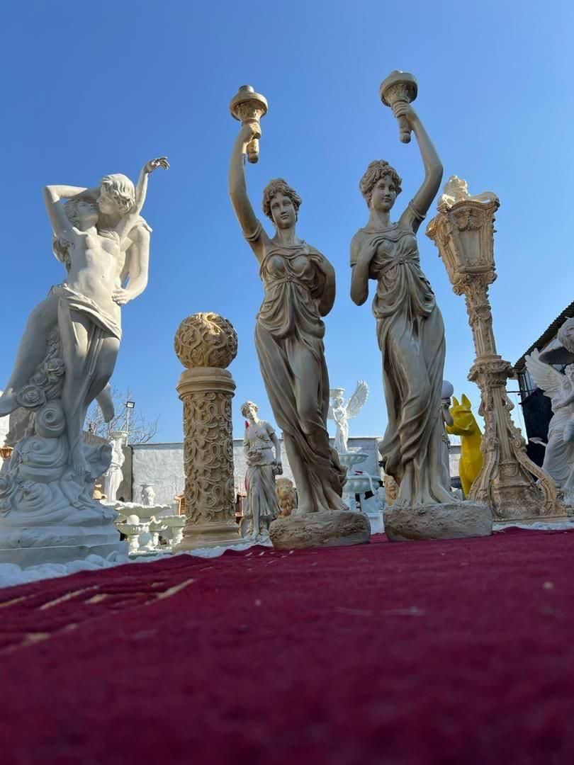 تندیس فرشته آبنما حوض باربیکیو گلدان مجسمه|مصالح و تجهیزات ساختمان|تبریز, |دیوار