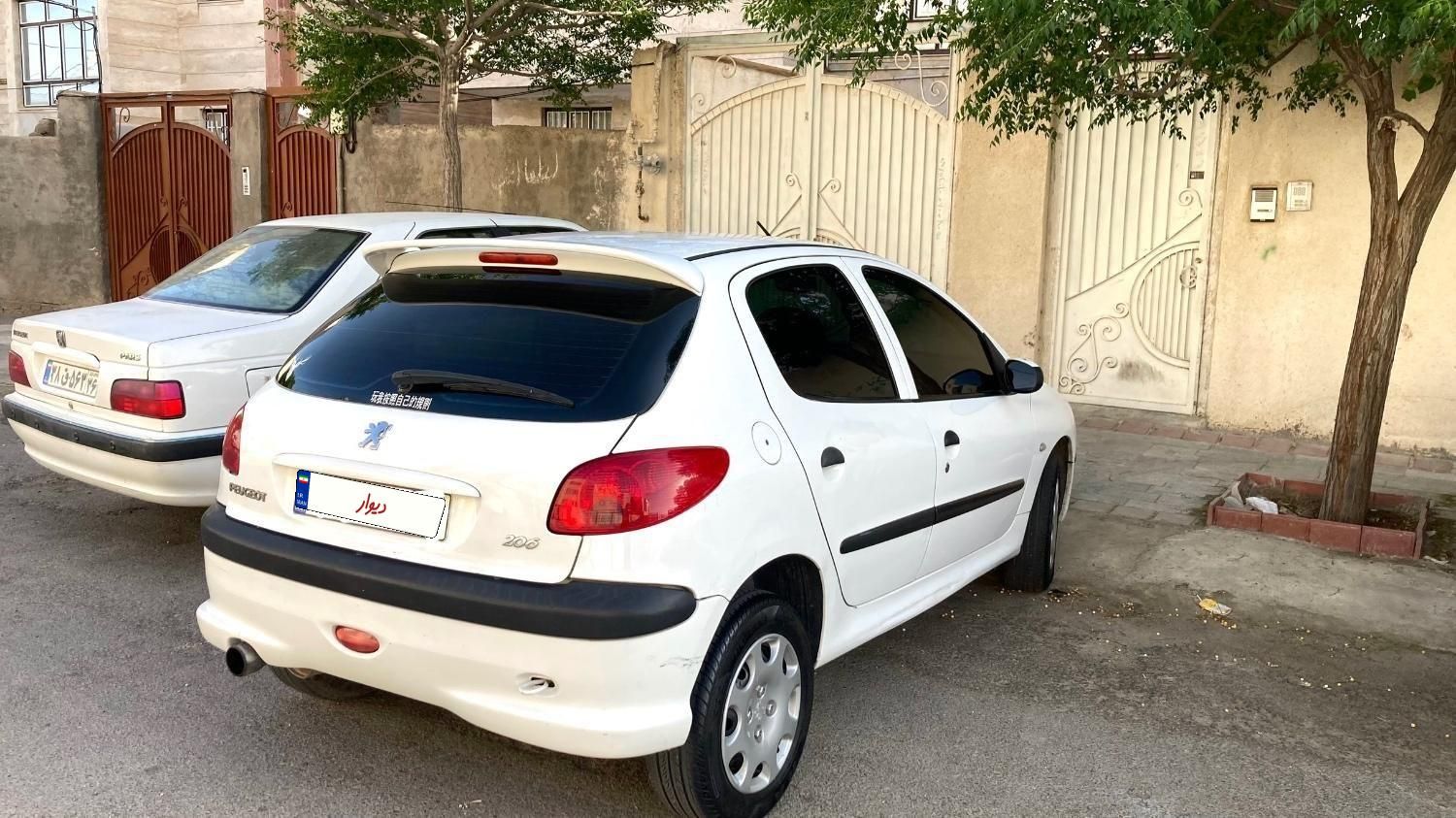 پژو 206 تیپ ۲، مدل ۱۳۹۰|خودرو سواری و وانت|بردسکن, |دیوار