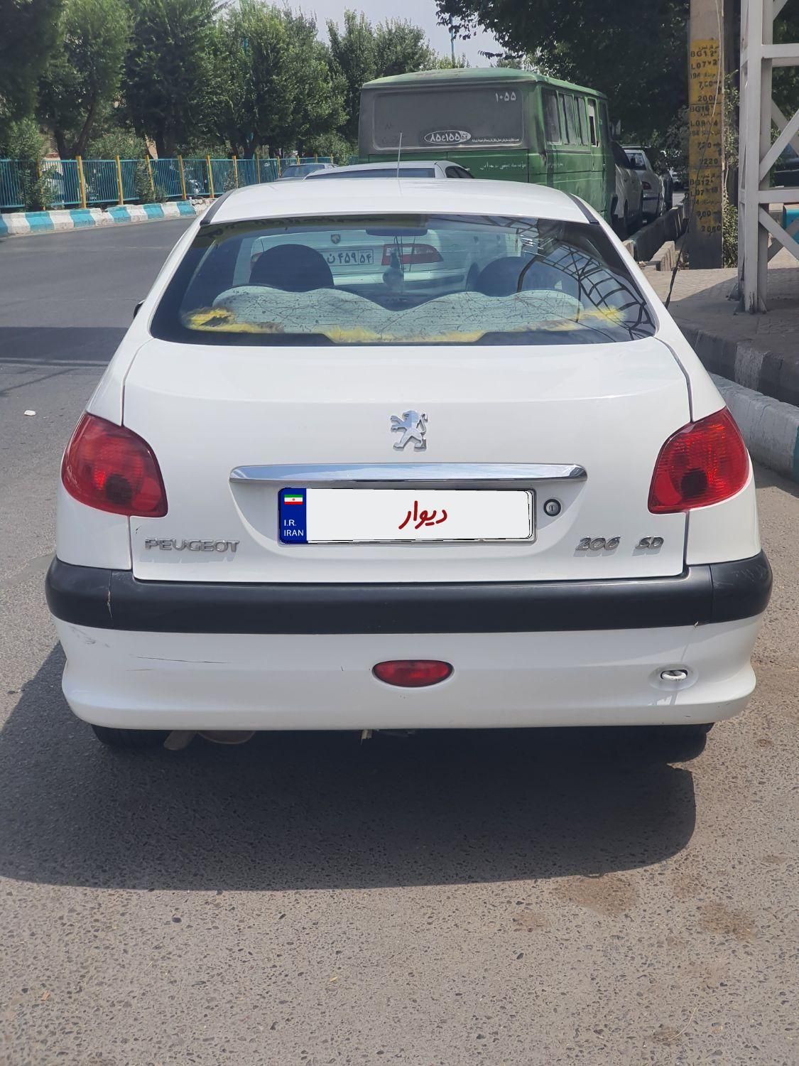 ۲۰۶ صندوقدار موتور TU5 V8|خودرو سواری و وانت|یزد, |دیوار