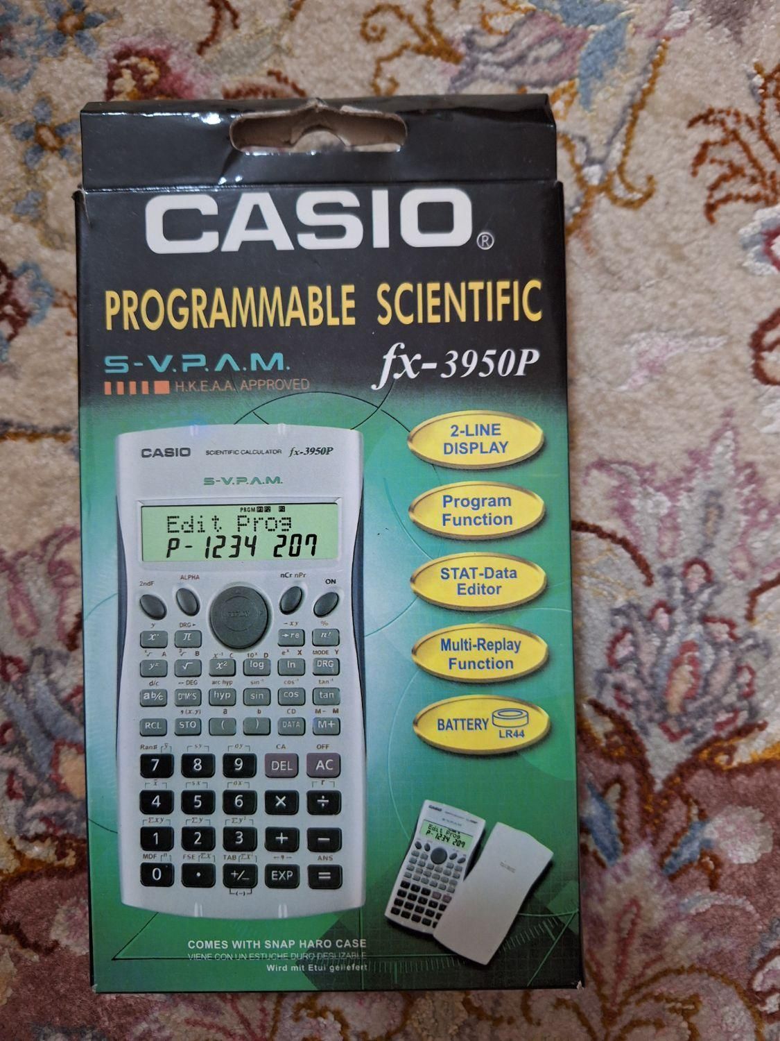 ماشین حساب مهندسی کاسیوcasio3950P|لوازم التحریر|تهران, درختی|دیوار
