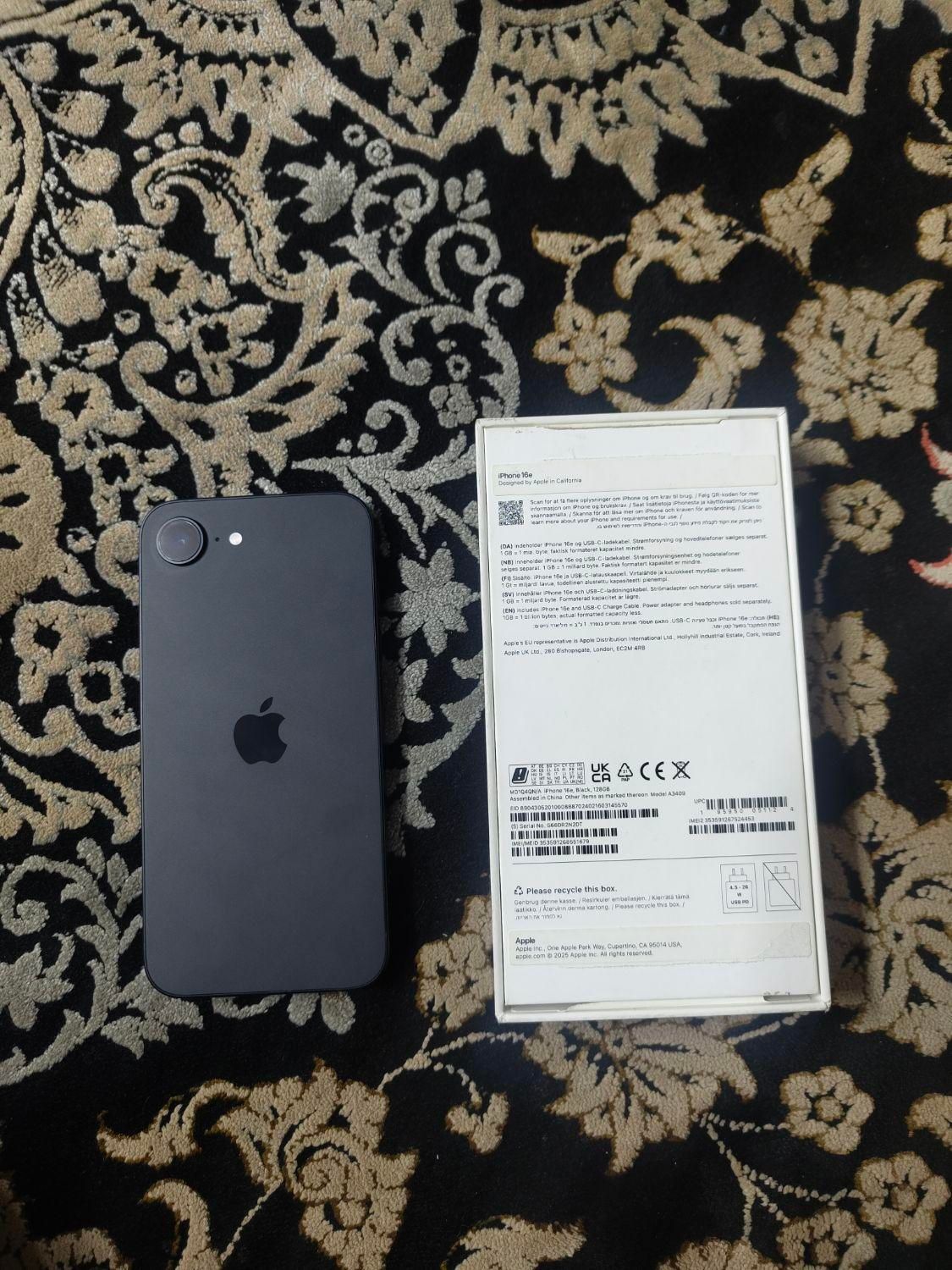 فروش فوری اپل iPhone 16e با حافظهٔ ۱۲۸ گیگابایت|موبایل|مشهد, هفده شهریور|دیوار