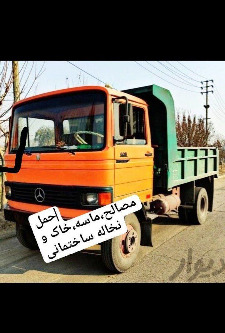 خاورکمپرسی حمل بار ماسه.بلوک.کمره.خاک و نخاله.پوکه|خدمات حمل و نقل|سنندج, |دیوار