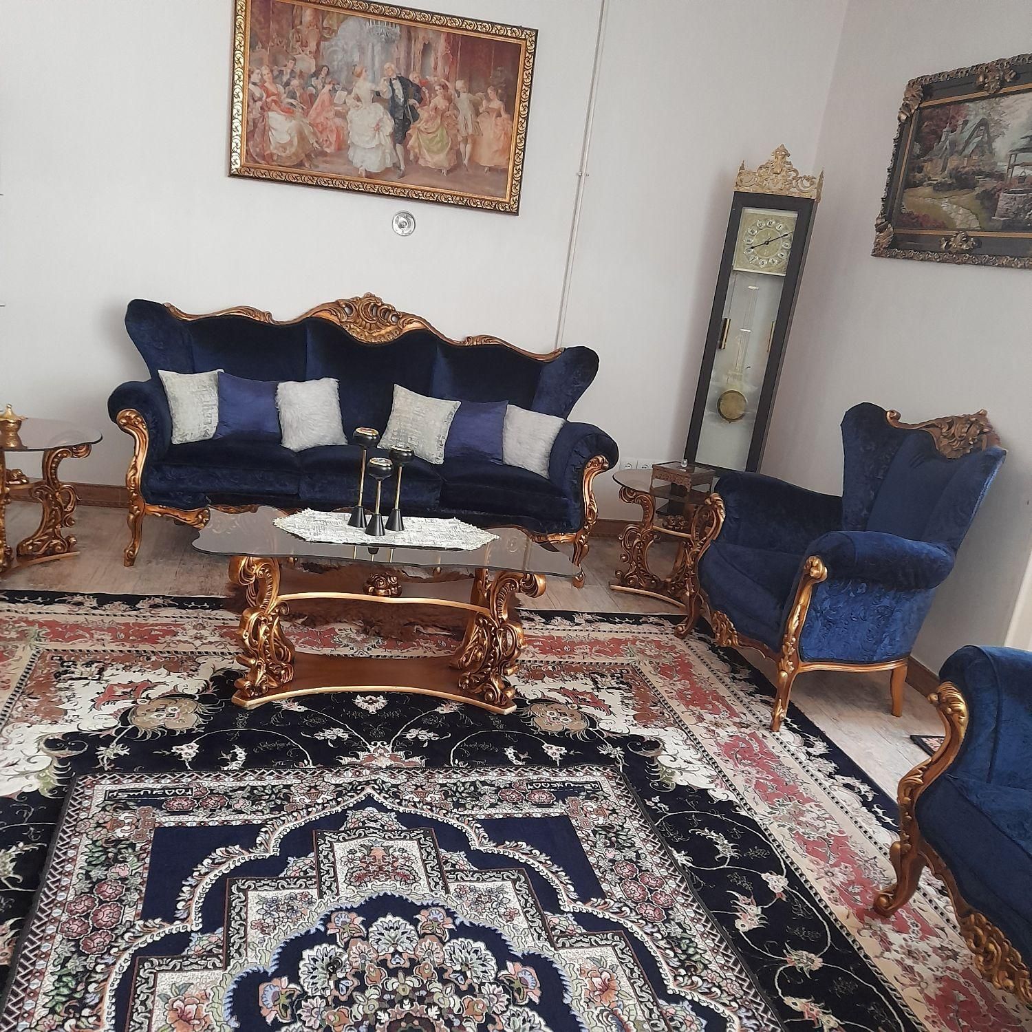 ست مبلمان سلطنتی ۹نفره وغذاخوری ۴نفره|مبلمان خانگی و میز عسلی|کوهدشت, |دیوار