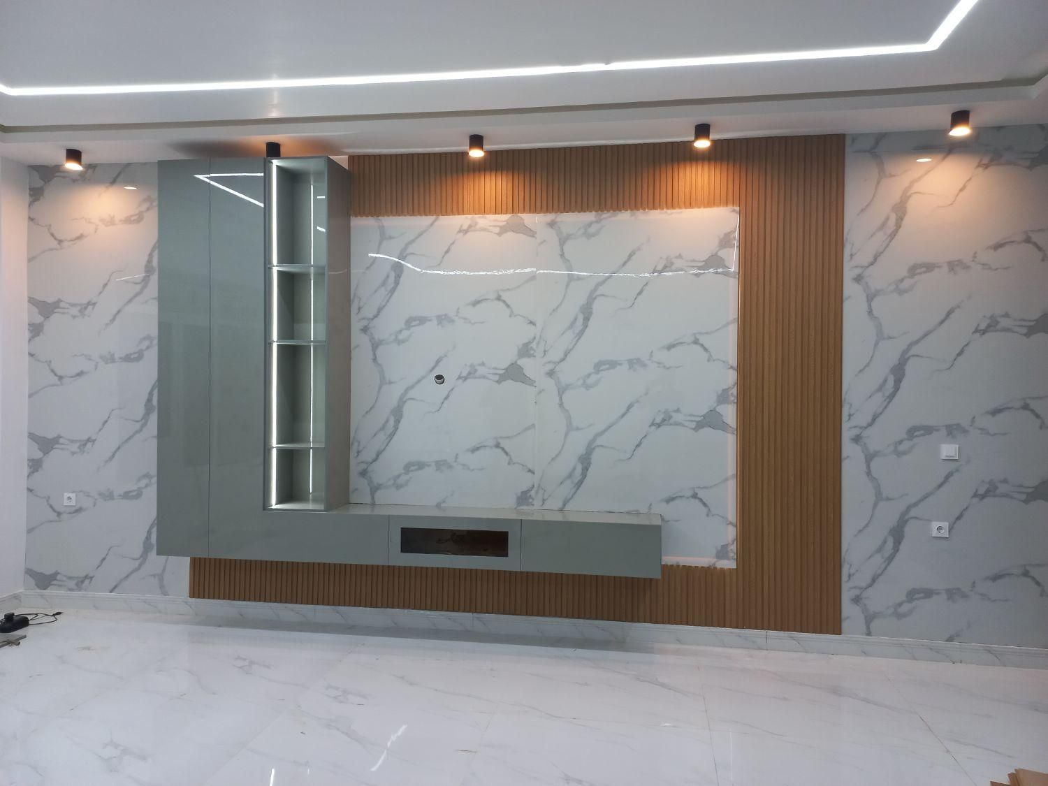 کابینت کمددیواری تی وی وال تخت خواب|خدمات پیشه و مهارت|بندر کنگان, |دیوار