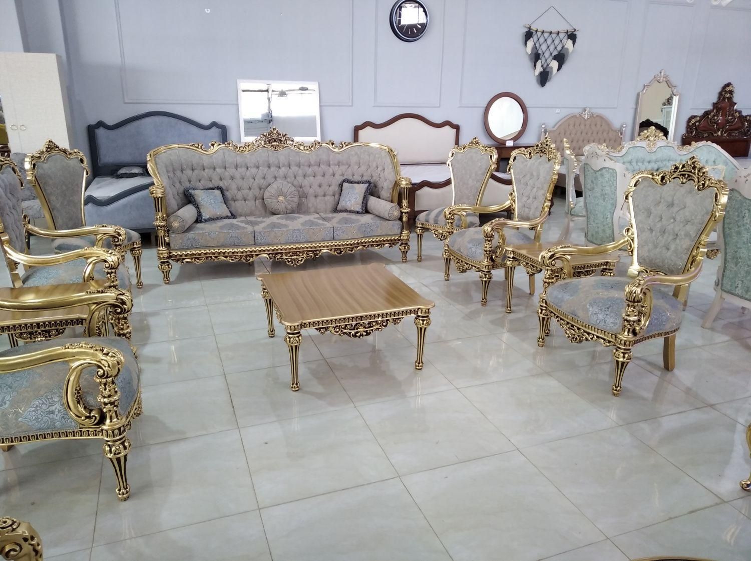 مبل دسته عصائی کد ۱۹۰|مبلمان خانگی و میز عسلی|سبزوار, |دیوار
