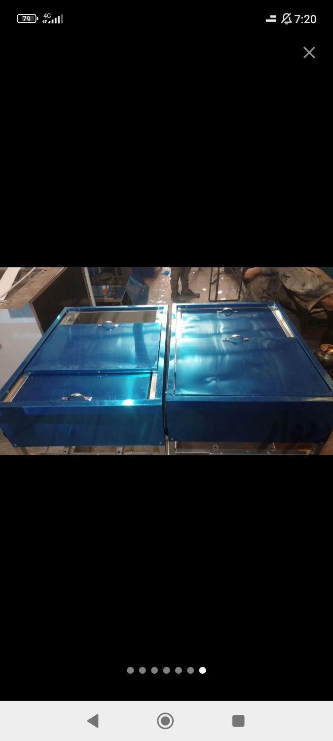 منقل گازی ذغالی لوله ضخیم ۳|کافی‌شاپ و رستوران|خاوران, |دیوار