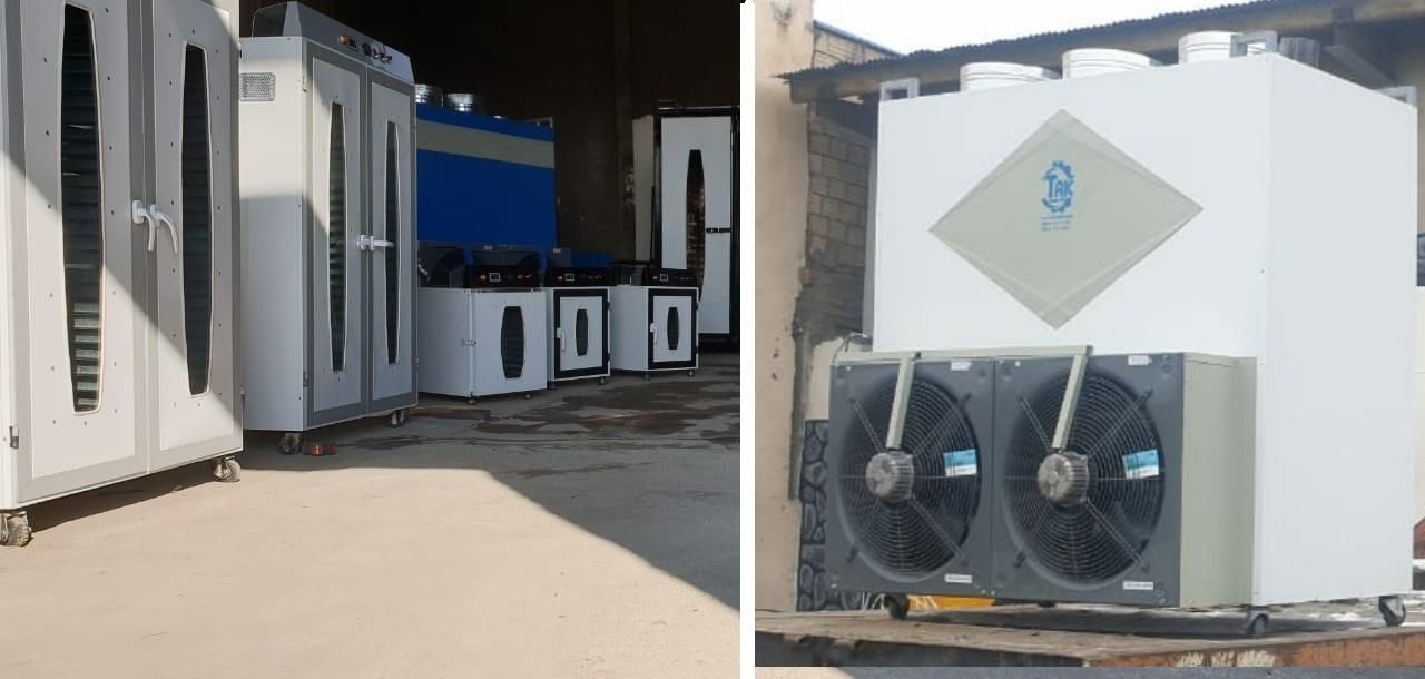 دستگاه خشک کن سبزی انگور میوه پیاز-هیتر گلخانه ای|ماشین‌آلات صنعتی|میاندوآب, |دیوار