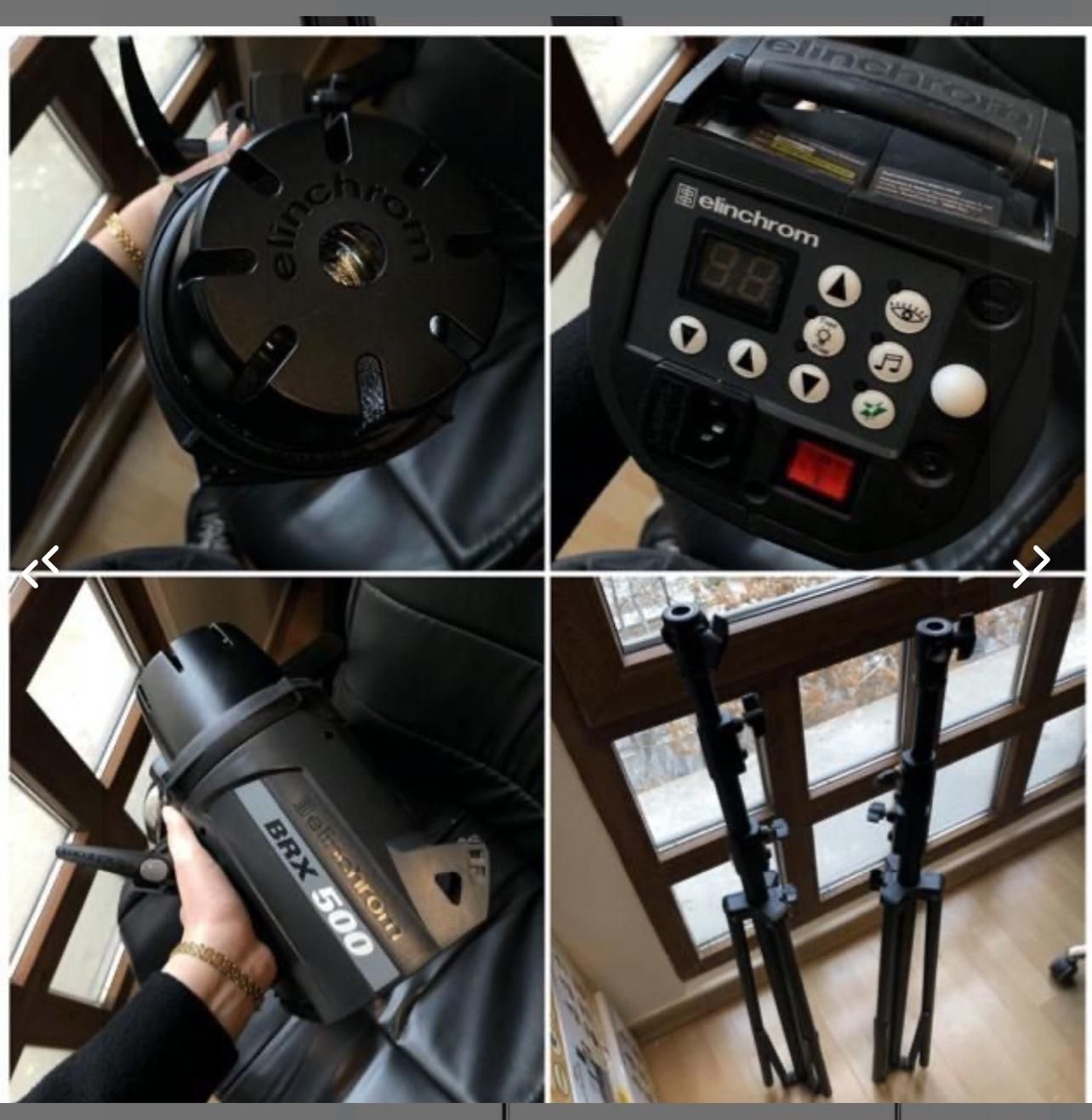کیت نورطبیعی GODOX VL200 +کیت فلاش BX500 Elinchrom|دوربین عکاسی و فیلم‌برداری|تهران, زعفرانیه|دیوار
