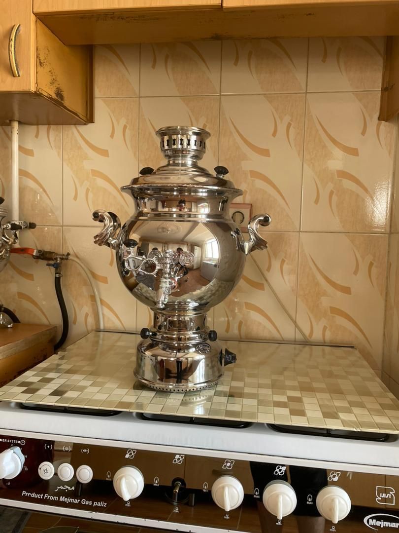 سماور گازی ۱۰ لتری نو|سماور، چای‌ساز، قهوه‌ساز|ارومیه, |دیوار