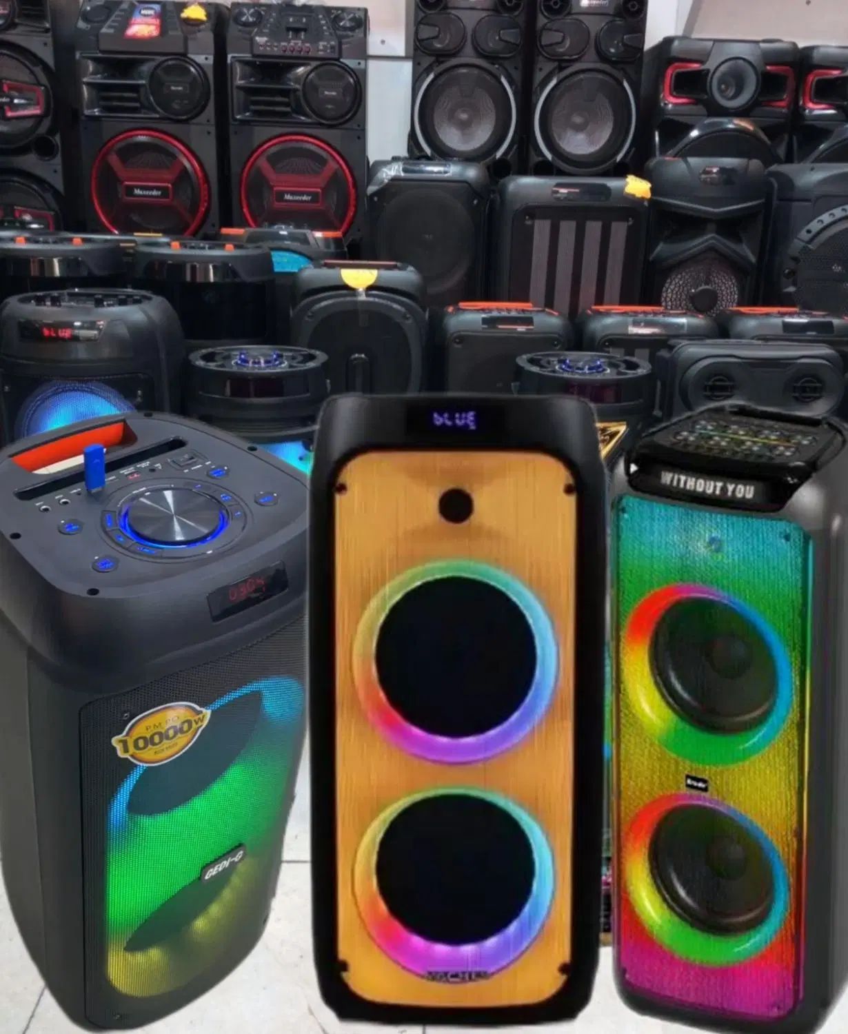 اسپیکر مدل آبشاری b-t-s3370|پخش‌کننده همراه|کرج, حصارک پایین|دیوار