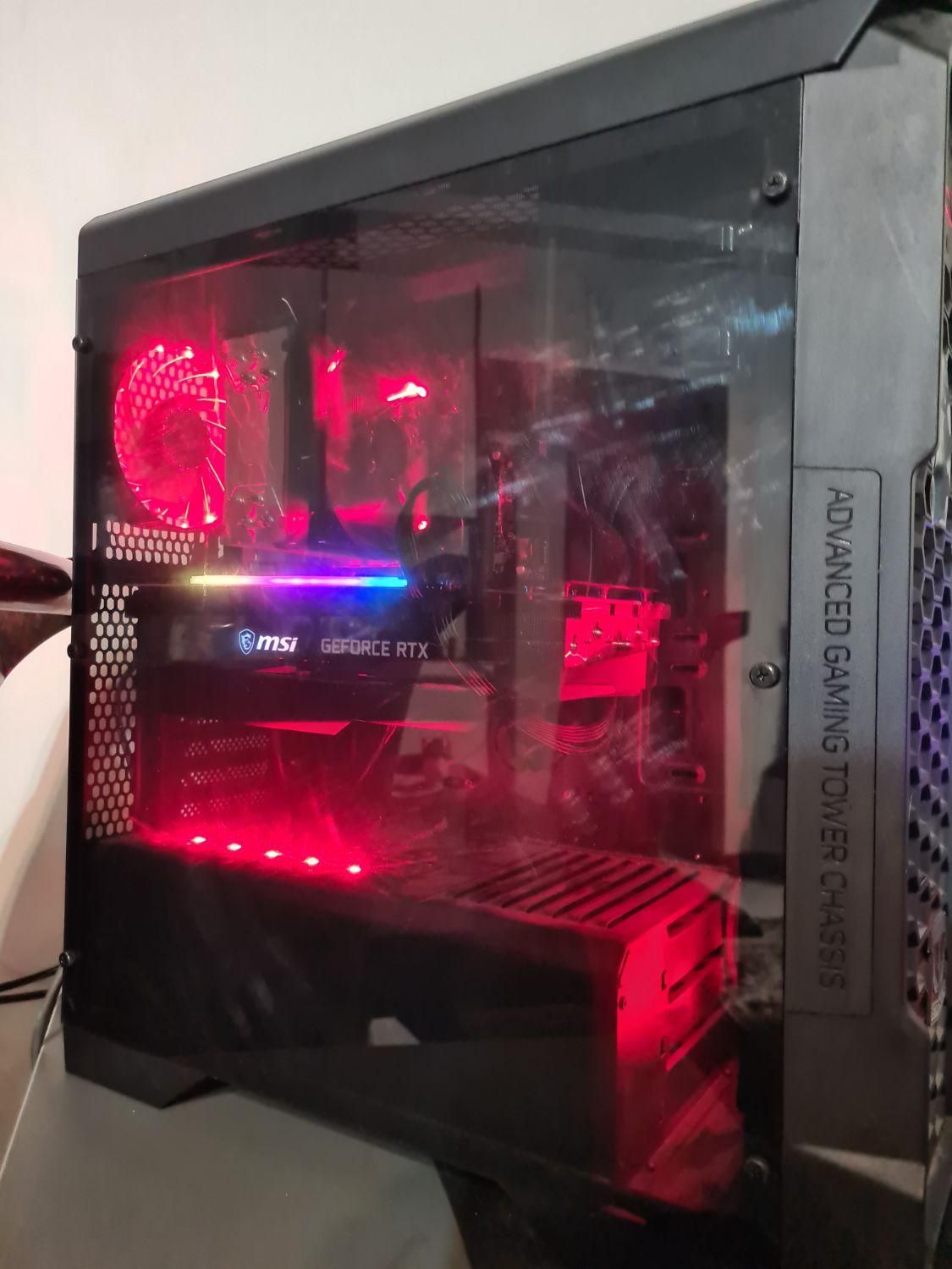 کامپیوتر گیمینگ rtx 30 70  مانیتور ۱۶۰|رایانه رومیزی|تهران, شهرک غرب|دیوار