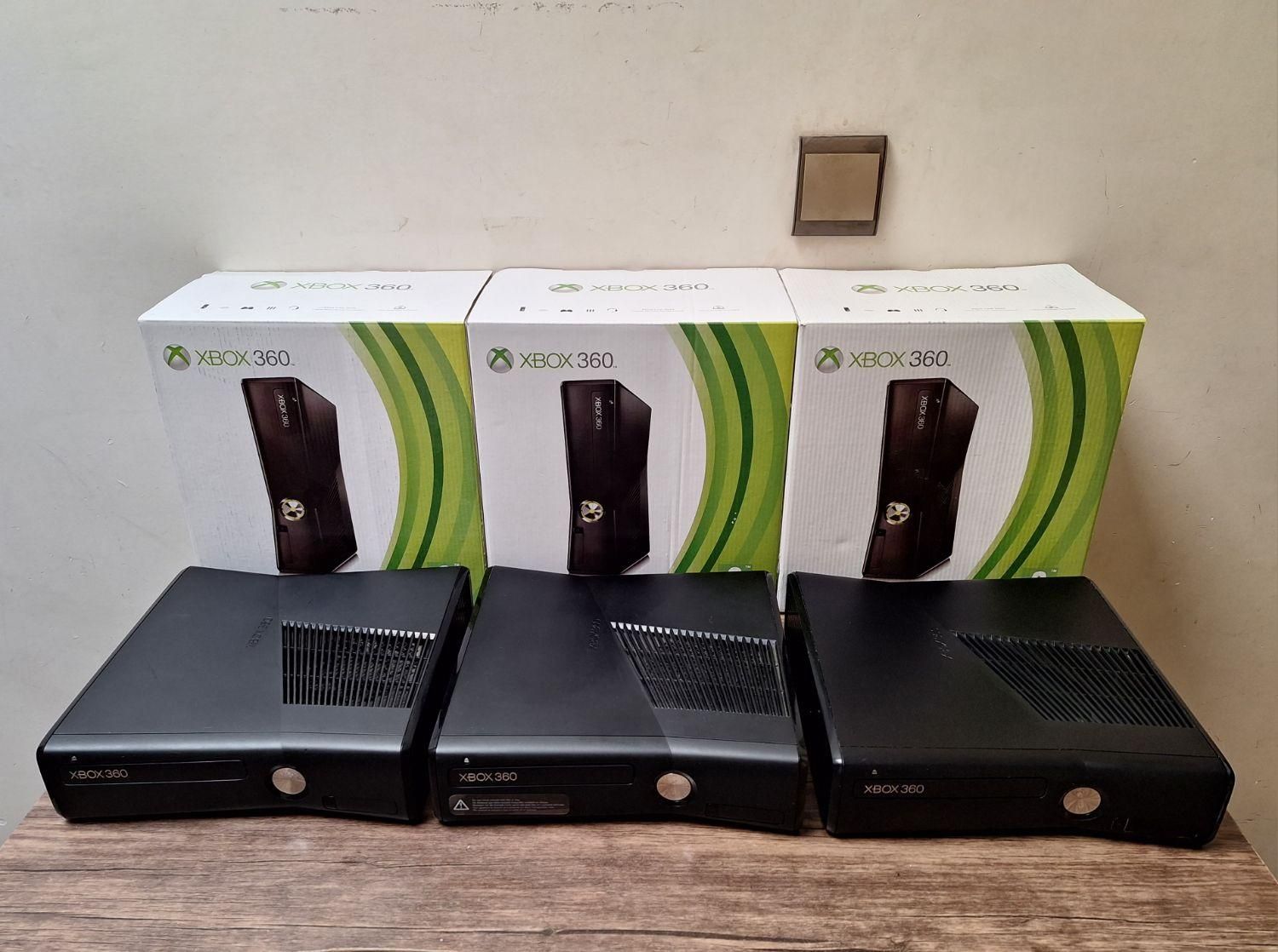 ایکس باکس اسلیم xbox360 قابلیت پلی 4 دسته با ضمانت|کنسول، بازی ویدئویی و آنلاین|تهران, نیروی هوایی (پیروزی)|دیوار