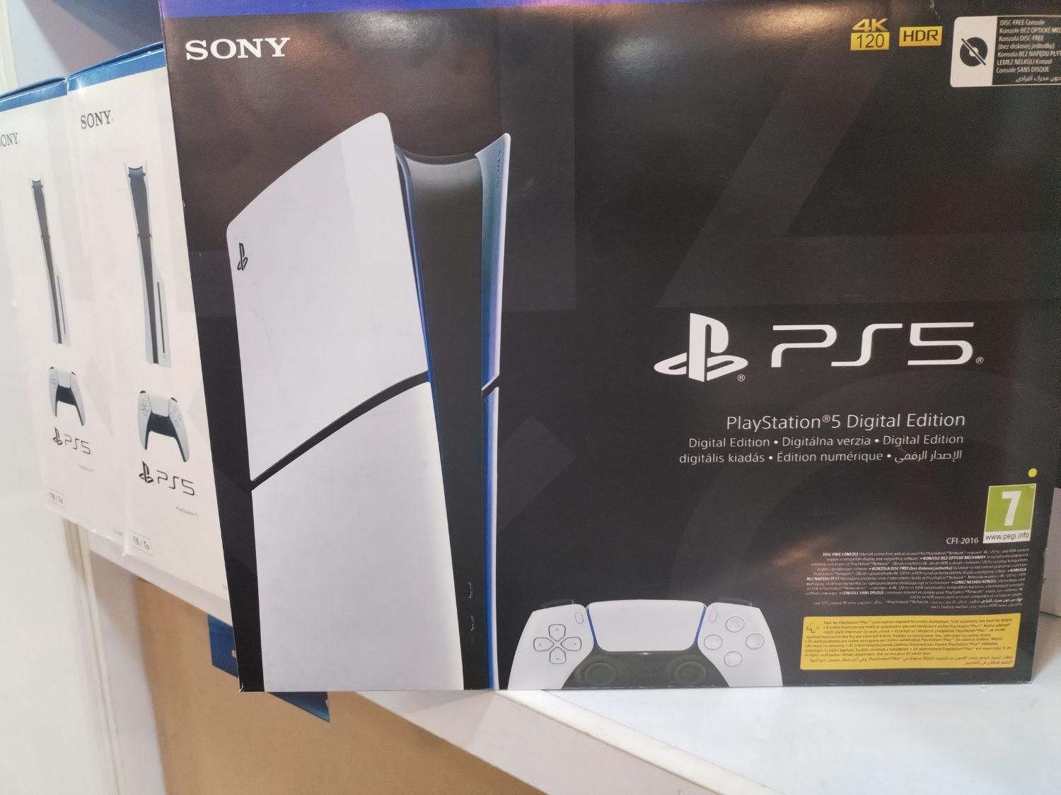 پی اس فایو 5 اسلیم دیجیتال اروپا ps5 slim digital|کنسول، بازی ویدئویی و آنلاین|ساوه, |دیوار