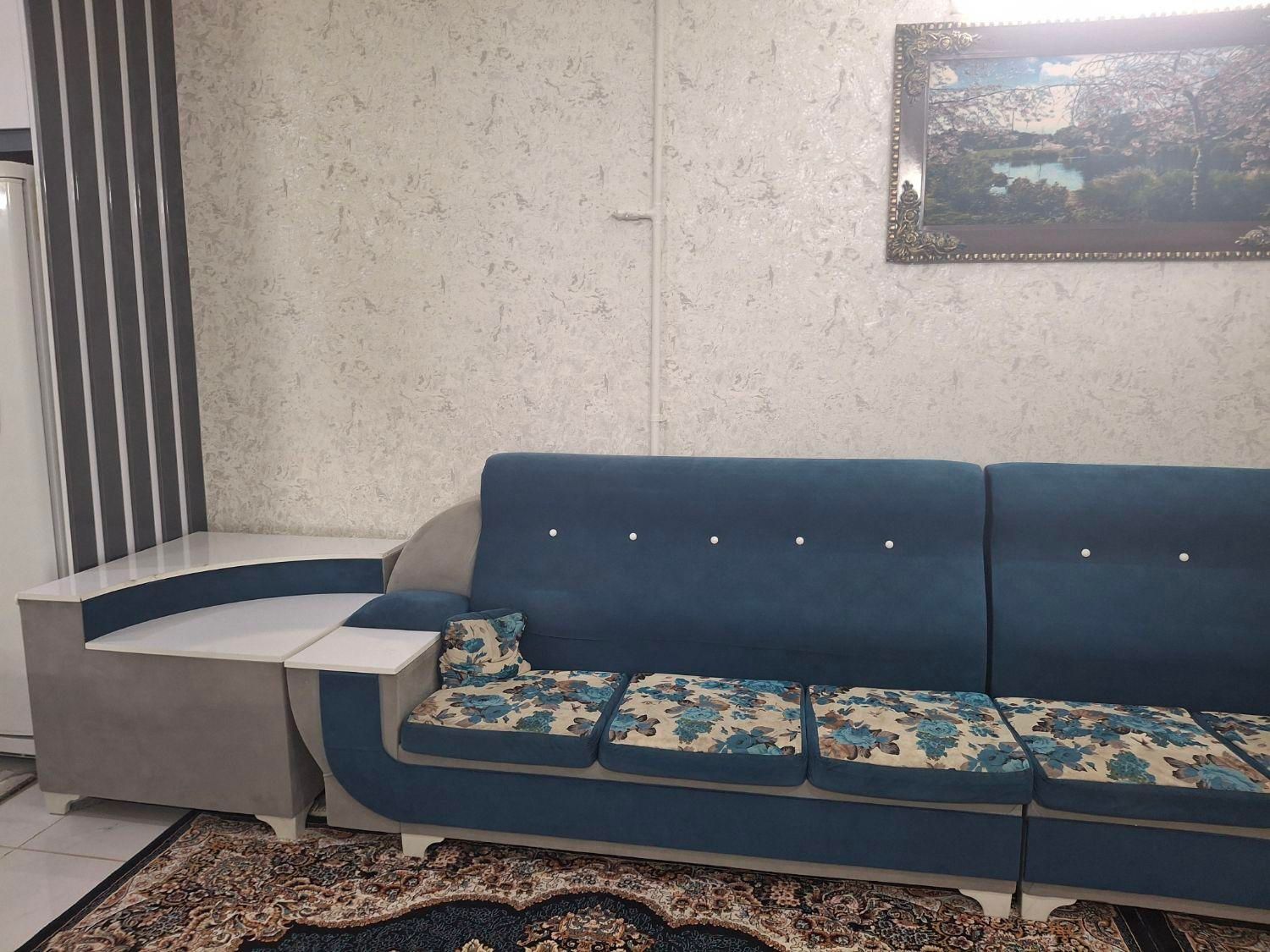 مبل ال ۶نفره بسیار تمیز،بدون شکستگی.بهترین پارچه|مبلمان خانگی و میز عسلی|اصفهان, باتون|دیوار