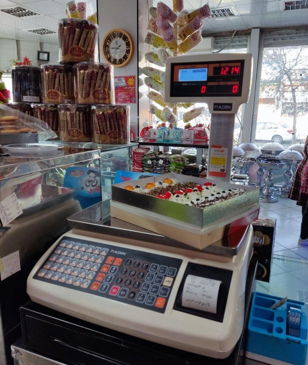 ترازو رادین ۶۷۰۰پلاسkg ۴۰قابلیت اتصال به کارتخوان|فروشگاه و مغازه|پاکدشت, |دیوار