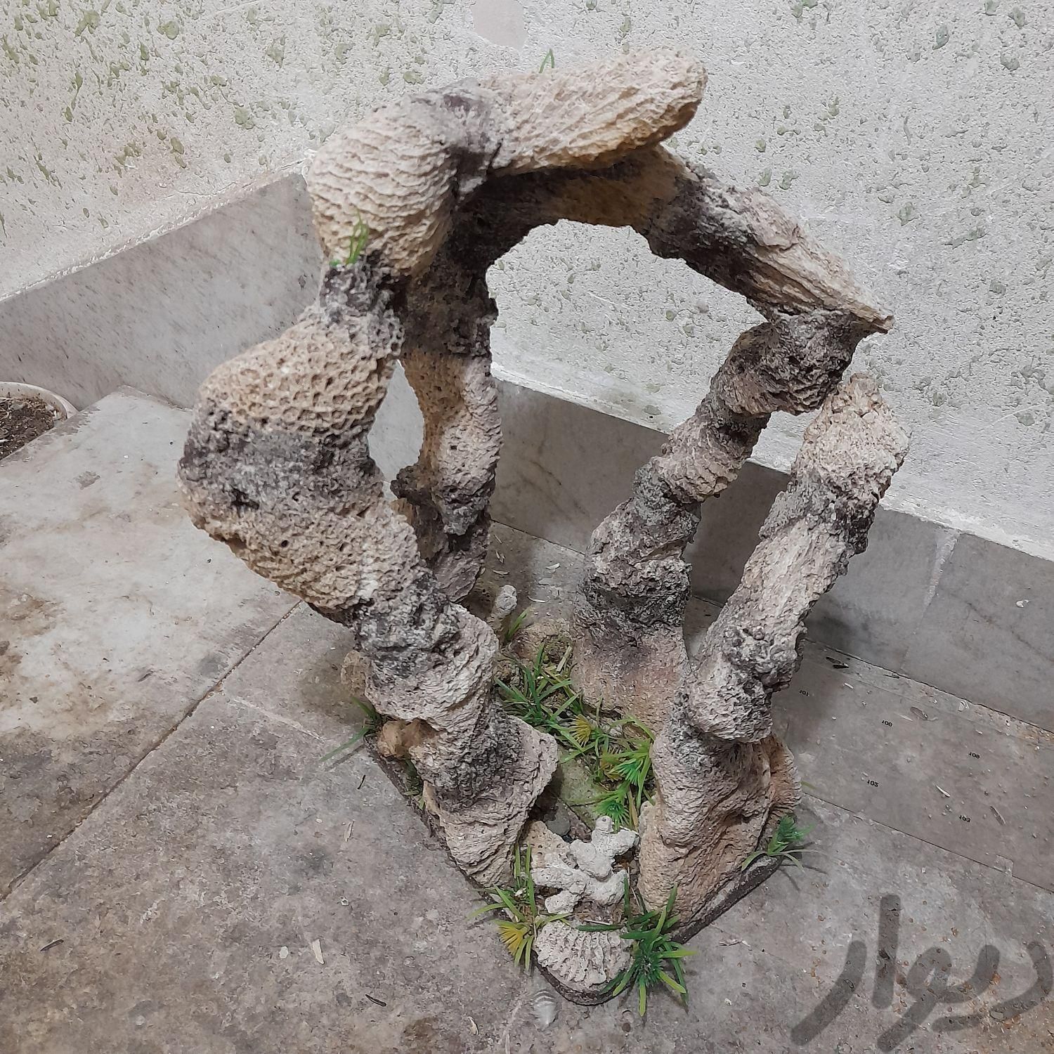سنگ تزینیی سالم و شن کف آکواریوم ۳۰ کیلو|ماهی و آکواریوم|اصفهان, طوقچی|دیوار