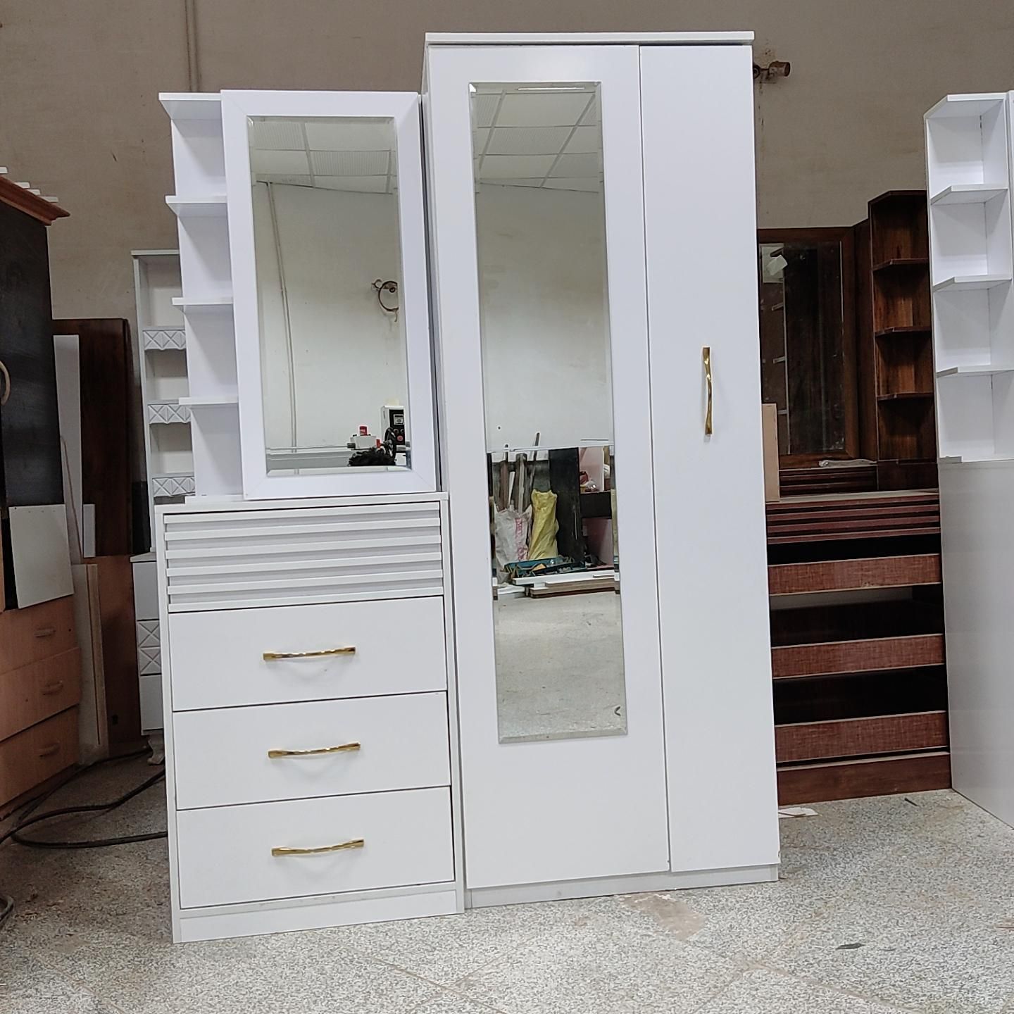 کمد لباس و دراور  جاکتابی|جاکفشی، کمد، دراور|بیرجند, |دیوار