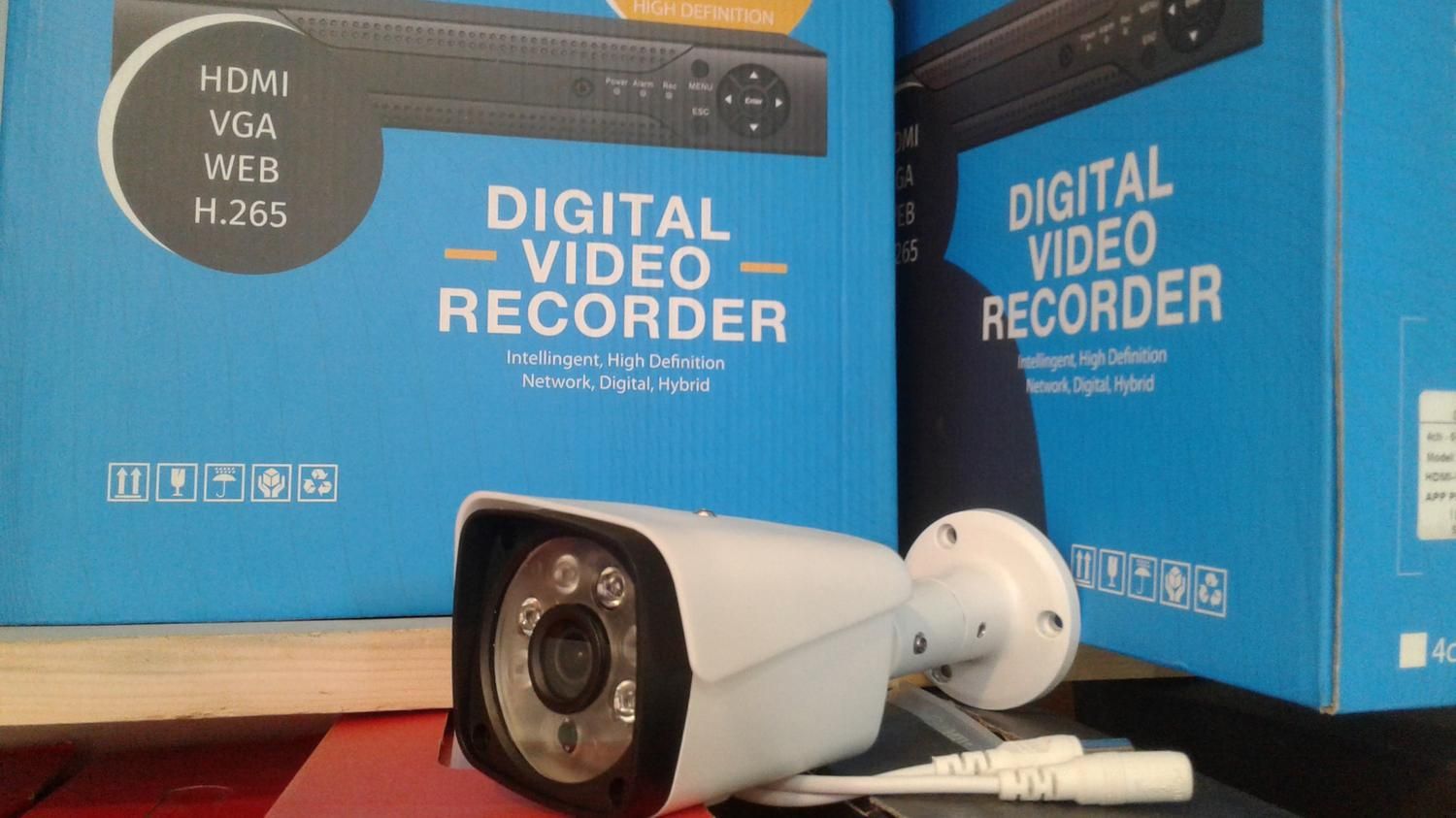 پک 4 دوربین مدار بسته و DVR|دوربین مداربسته|رشت, کوی حسینی|دیوار