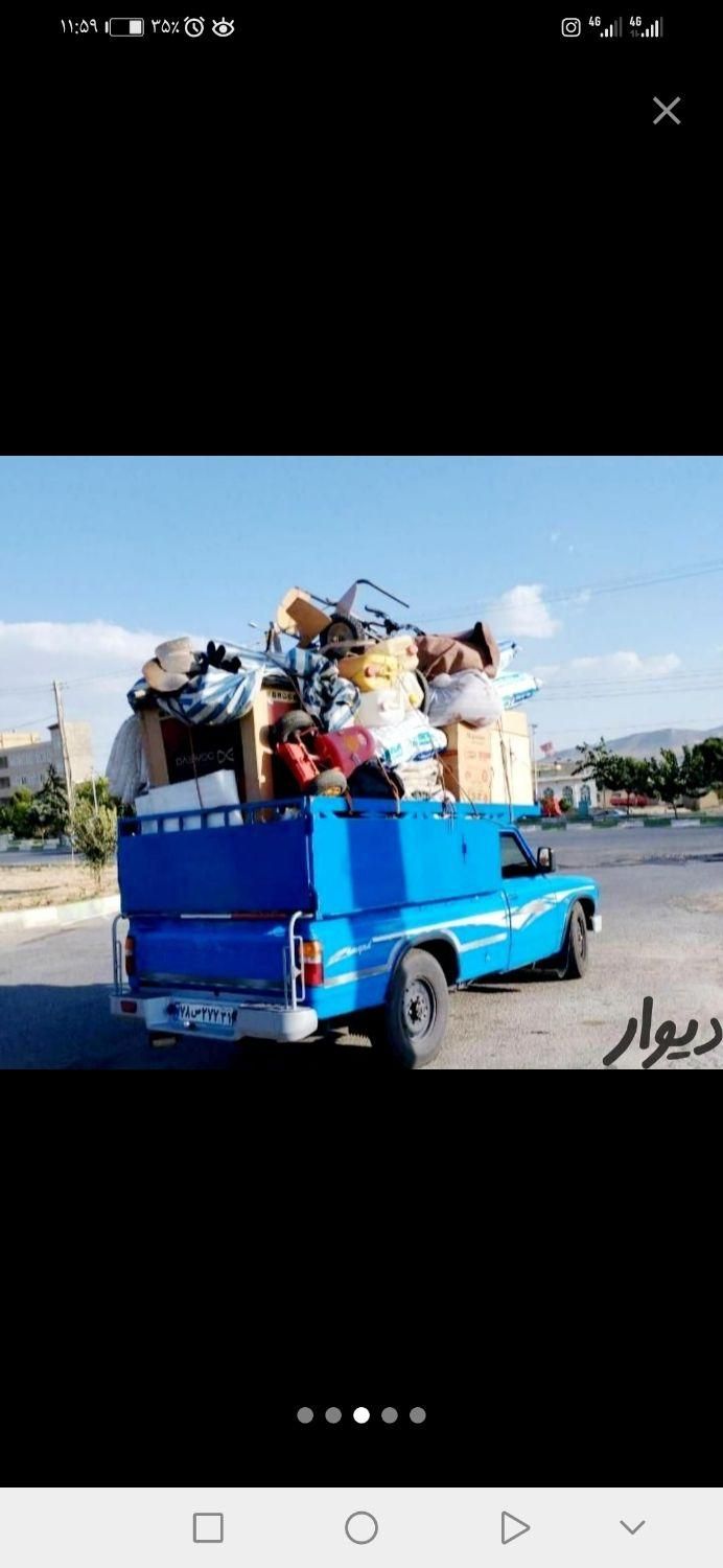 باربری وانت نیسان بارتلفنی اسباب کشی کارگراتوبار|خدمات حمل و نقل|شیراز, زرهی|دیوار