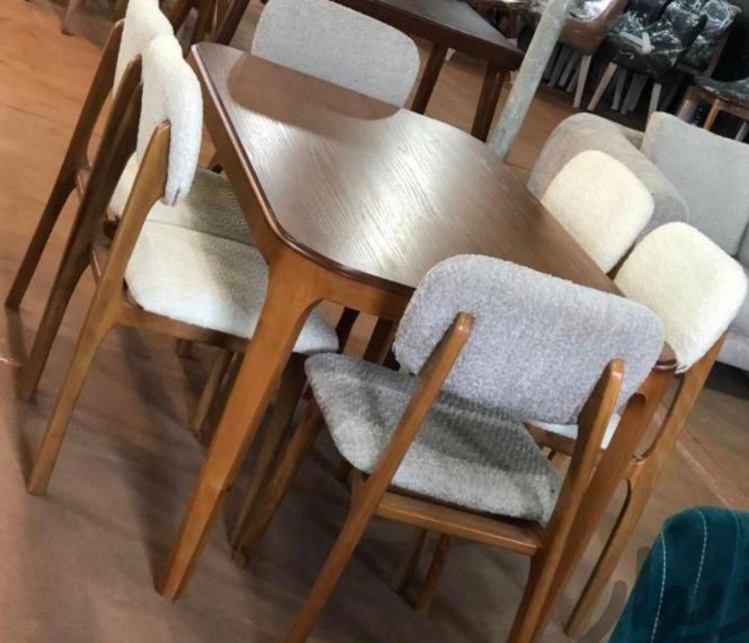 نهار خوری چوب روس|میز و صندلی غذاخوری|خرم‌آباد, |دیوار