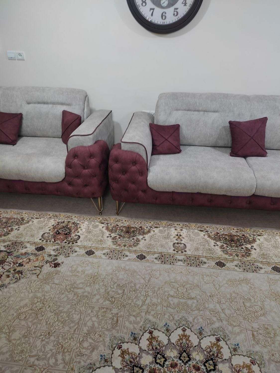 مبل تختخواب شو 8نفره و میزناهارخوری شش نفره|مبلمان خانگی و میز عسلی|علی‌آباد کتول, |دیوار
