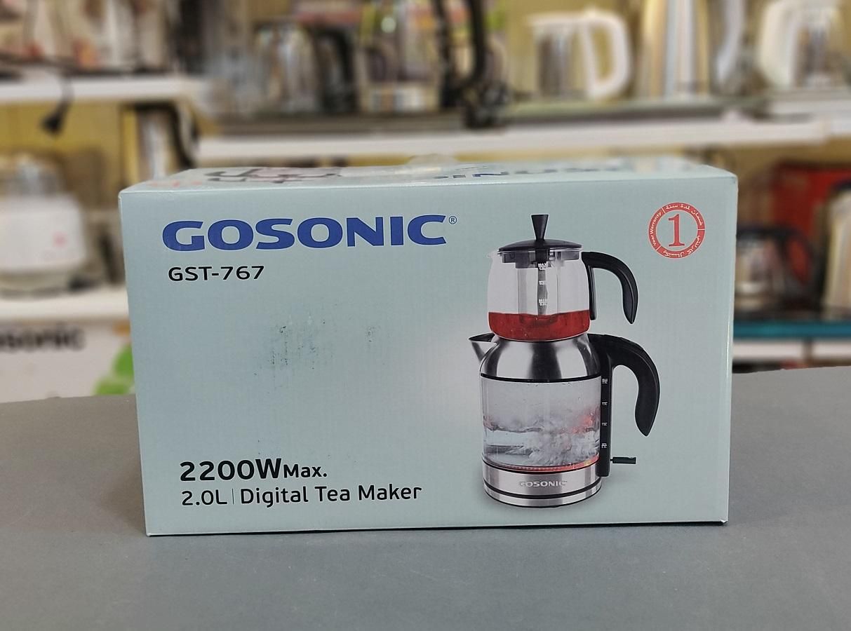 اقساطی-چای ساز گاسونیک پیرکس767. گوسونیک+گارانتی|سماور، چای‌ساز، قهوه‌ساز|مشهد, آزادشهر|دیوار