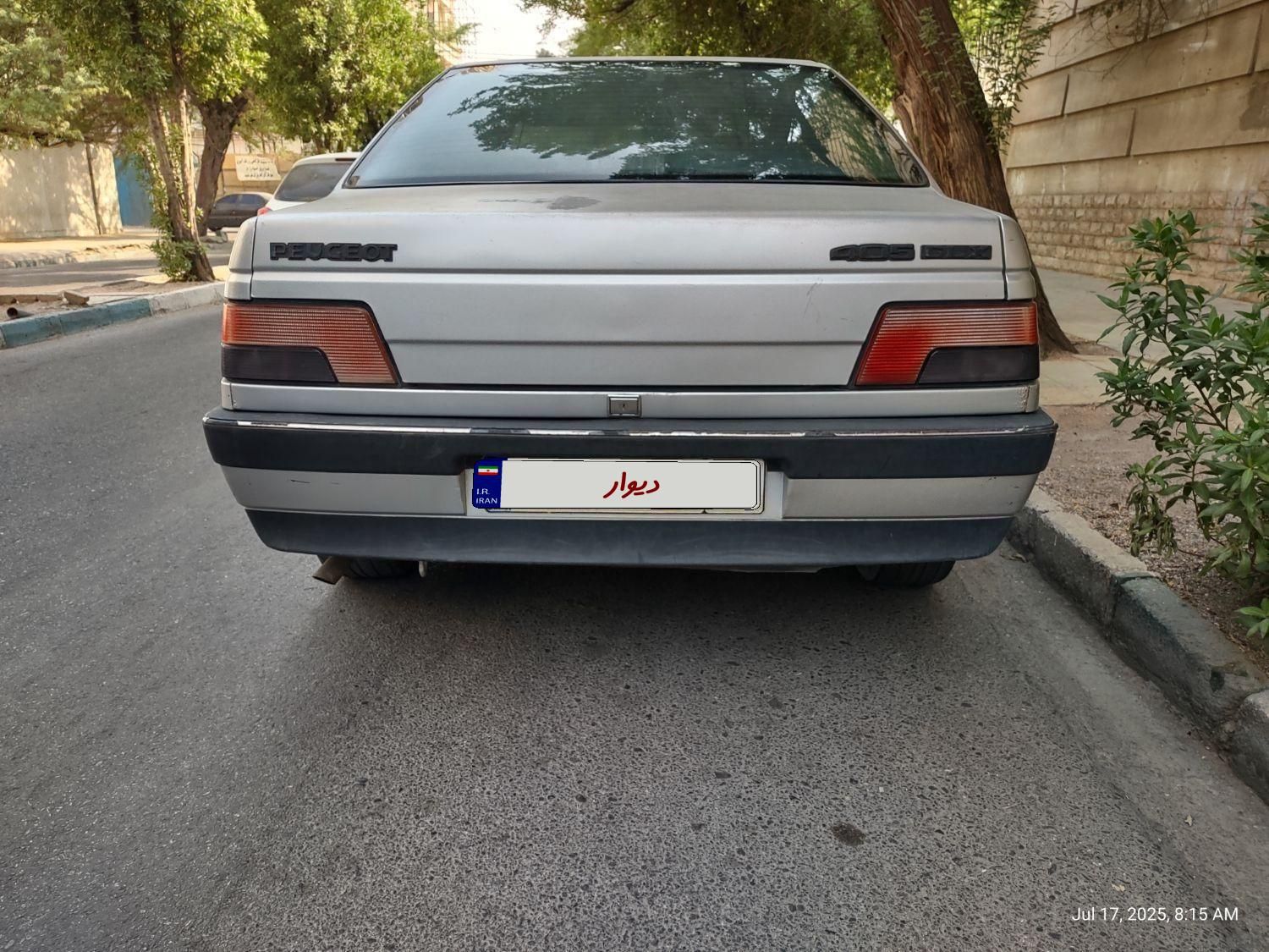 پژو 405 Glx موتور XU7|خودرو سواری و وانت|اهواز, کوی رمضان|دیوار