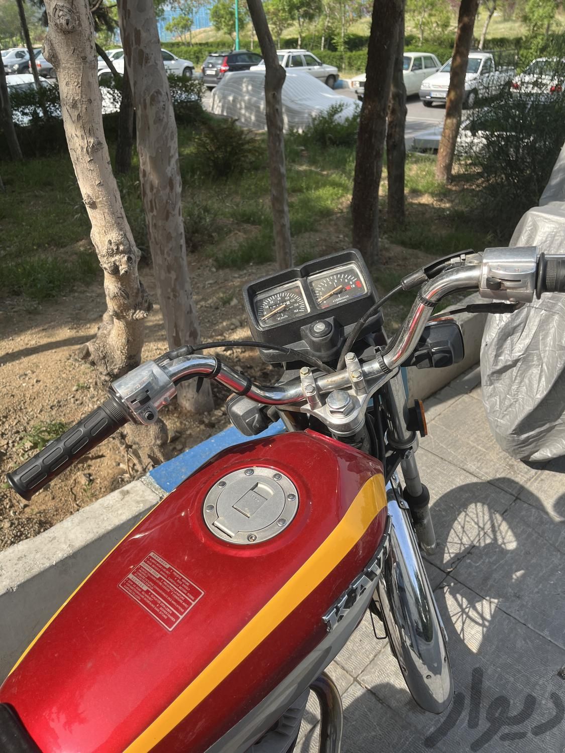 طرح هوندا ۱۲۵ کویر قرمز|موتورسیکلت|تهران, لویزان|دیوار