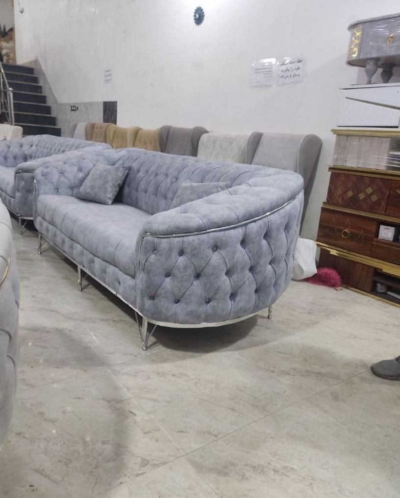 مبل صدفی نیم دایره|مبلمان خانگی و میز عسلی|ارومیه, |دیوار