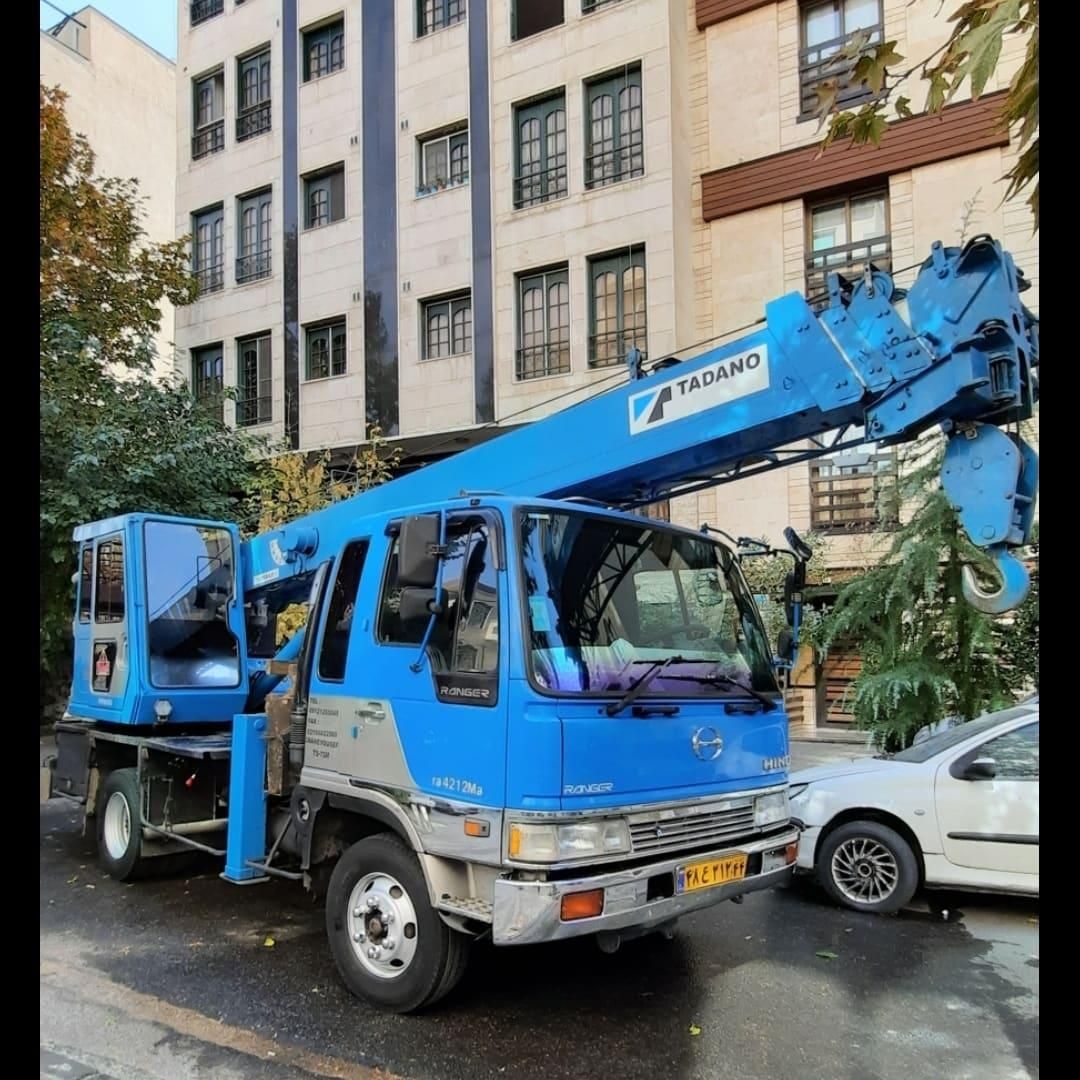 جرثقیل دکل بلند و کفی جهت انجام هر نوع کار|خدمات حمل و نقل|تهران, فتح|دیوار