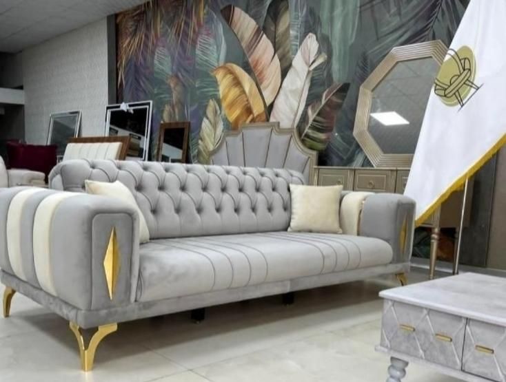 مبل چستر 8 نفره با رنگبندی|مبلمان خانگی و میز عسلی|مشهد, توس (بلوار توس)|دیوار