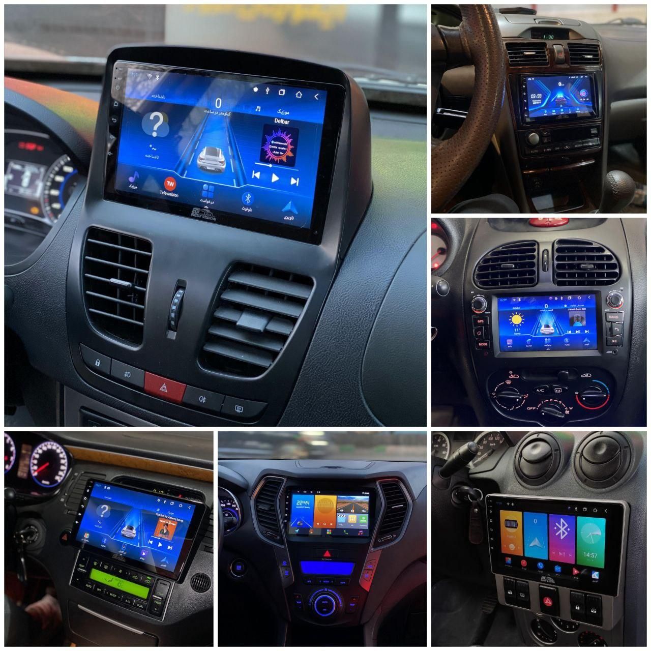 مانیتور اندروید فابریک خودرو با گارانتی شرکتی|قطعات یدکی و لوازم جانبی|اردبیل, |دیوار