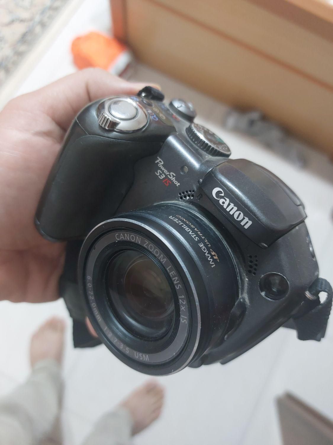 دوربین کنون PowerShot  S3 IS همراه با کیف|دوربین عکاسی و فیلم‌برداری|اصفهان, شاهزید|دیوار