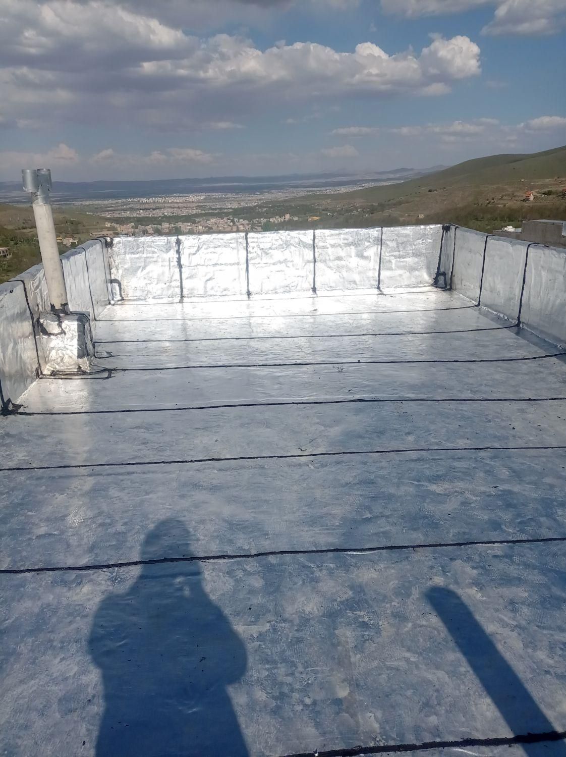 ایزوگام آسفالت قیرگونی وبرش با ضمانت|خدمات پیشه و مهارت|همدان, |دیوار