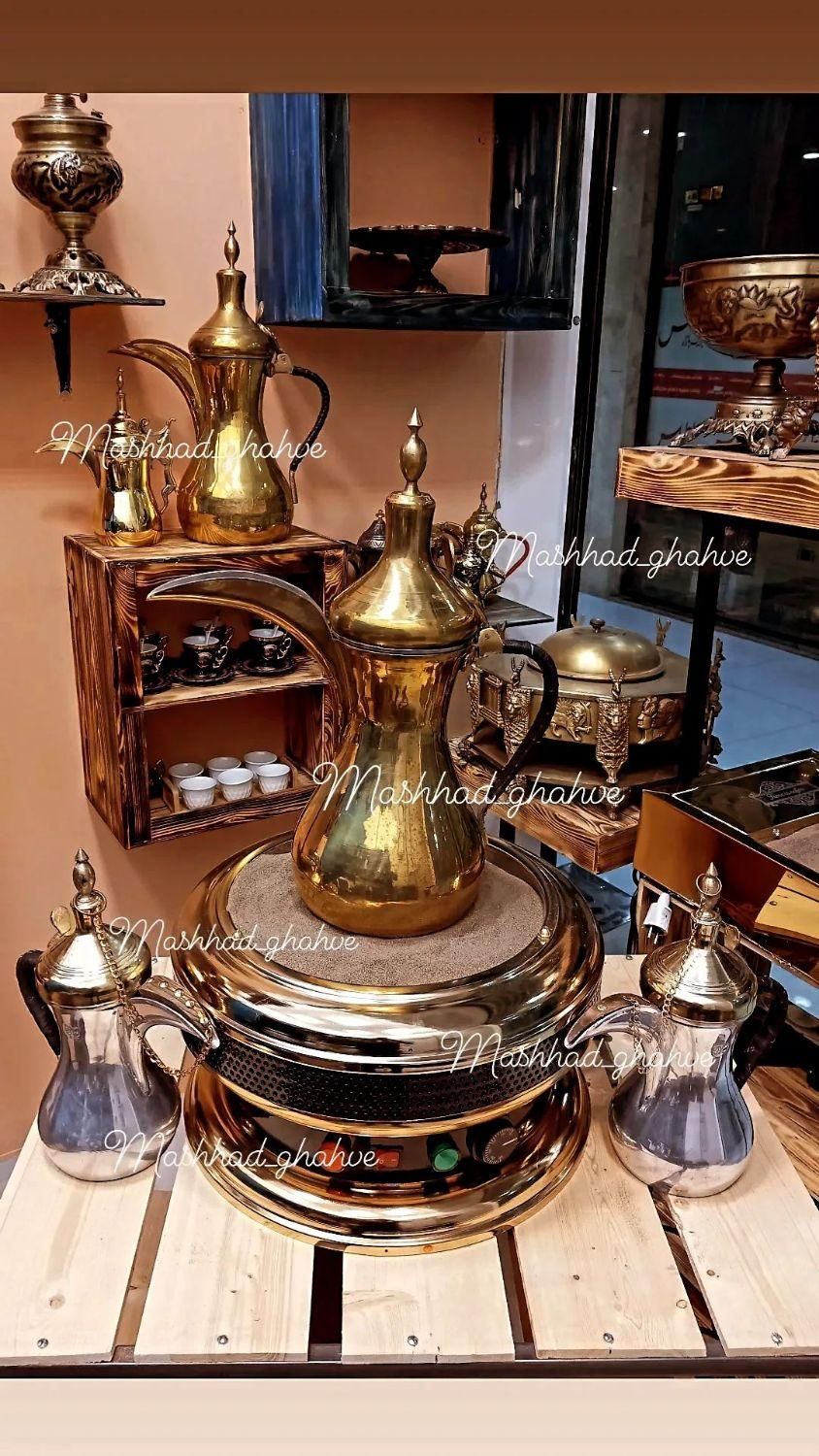 گم گم سوری اصل مهر خورده دسته چرم وارداتی|قوری، کتری، قهوهساز دستی|اندیمشک, |دیوار