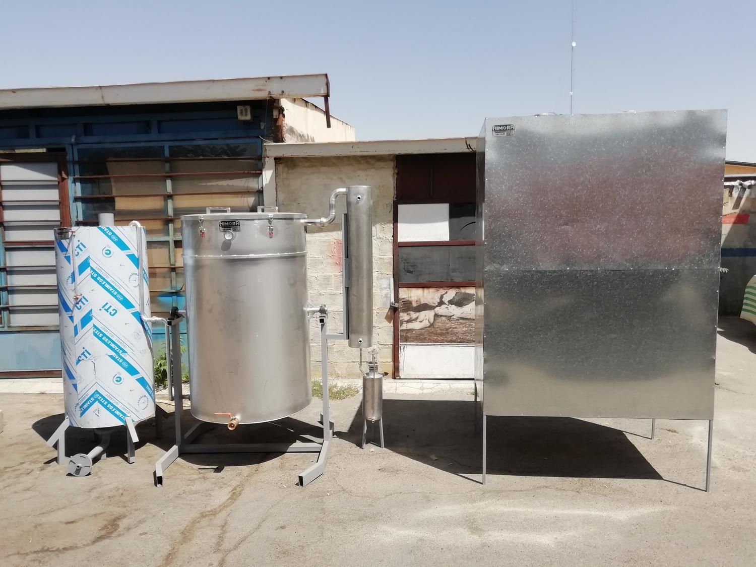 تقطیر-عرقگیری-گیاهان دارویی.گلابگیر.steel model400|ماشینآلات صنعتی|کاشان, |دیوار