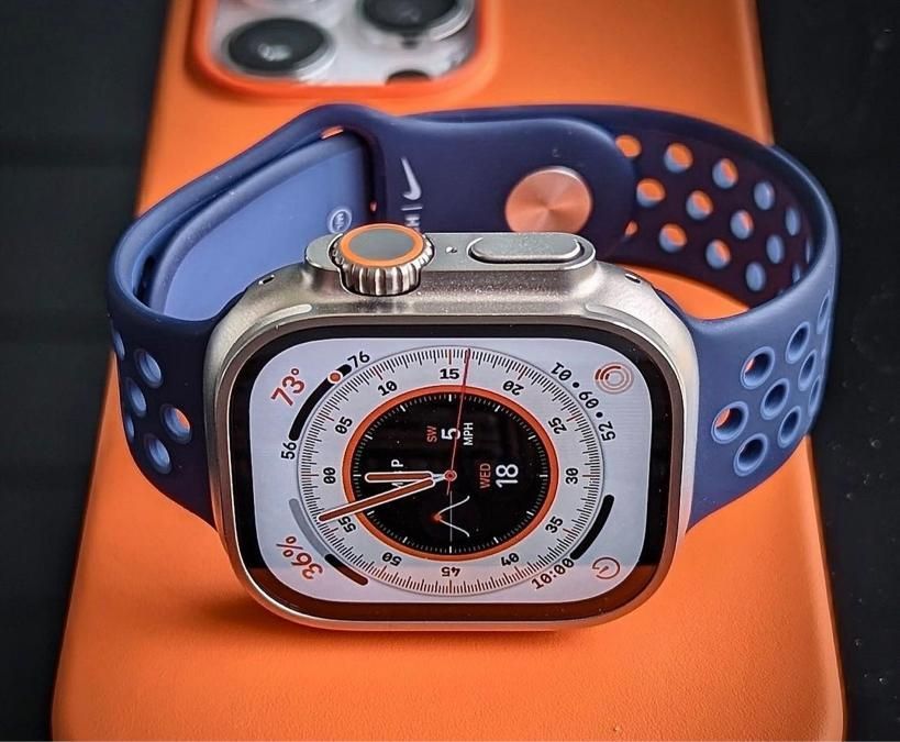 اپل واچ سری۸ ultra watch با ضمانت،ساعت هوشمند|لوازم جانبی موبایل و تبلت|تهران, نیروی هوایی (پیروزی)|دیوار