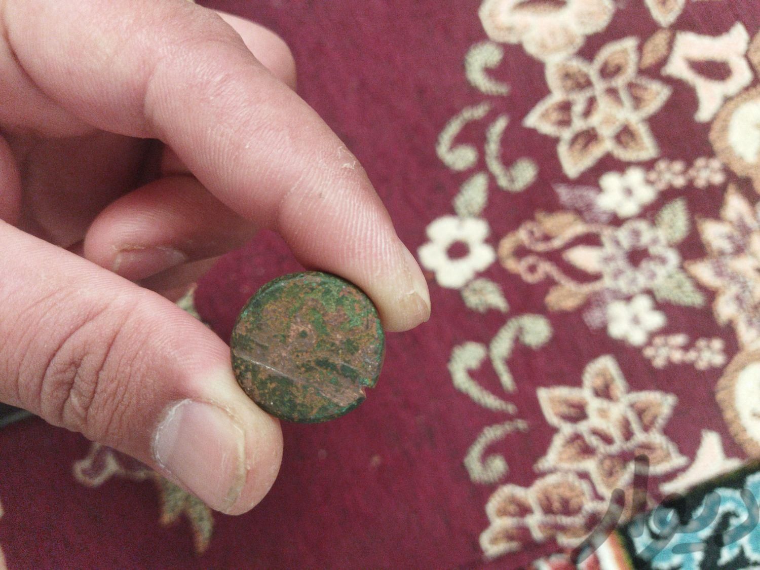 سکه قدیمی قاجاری عتیقه|سکه، تمبر و اسکناس|اصفهان, مبارکه|دیوار