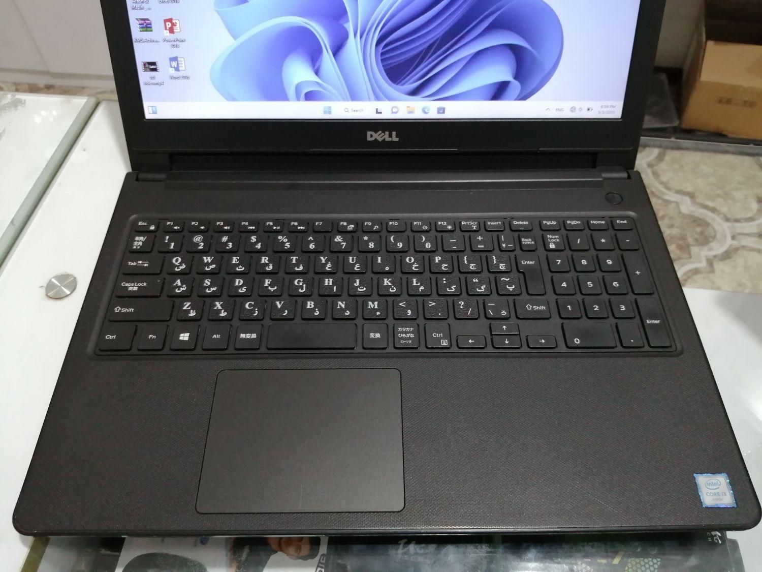 لپتاپ dell vostro15 رم8گیگ ddr4 باهارد 960 گیگ ssd|رایانه همراه|سراوان, |دیوار