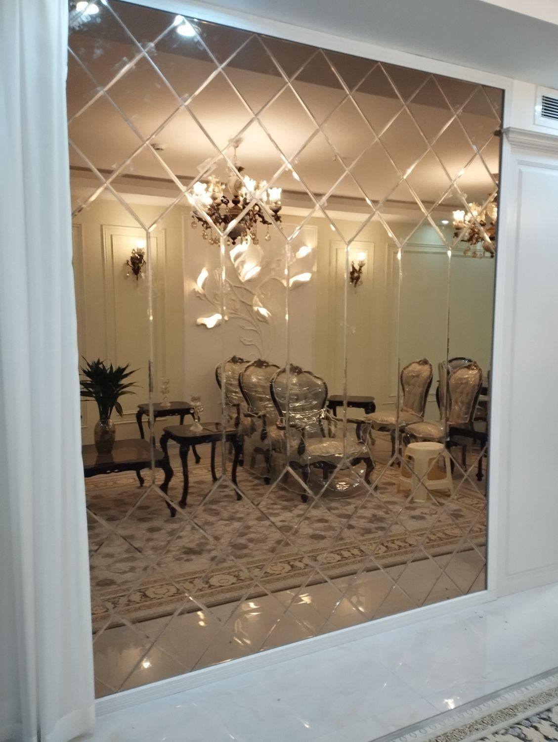 آینه کاری پازلی تنوع طرح پازل|آینه|مشهد, هنرستان|دیوار