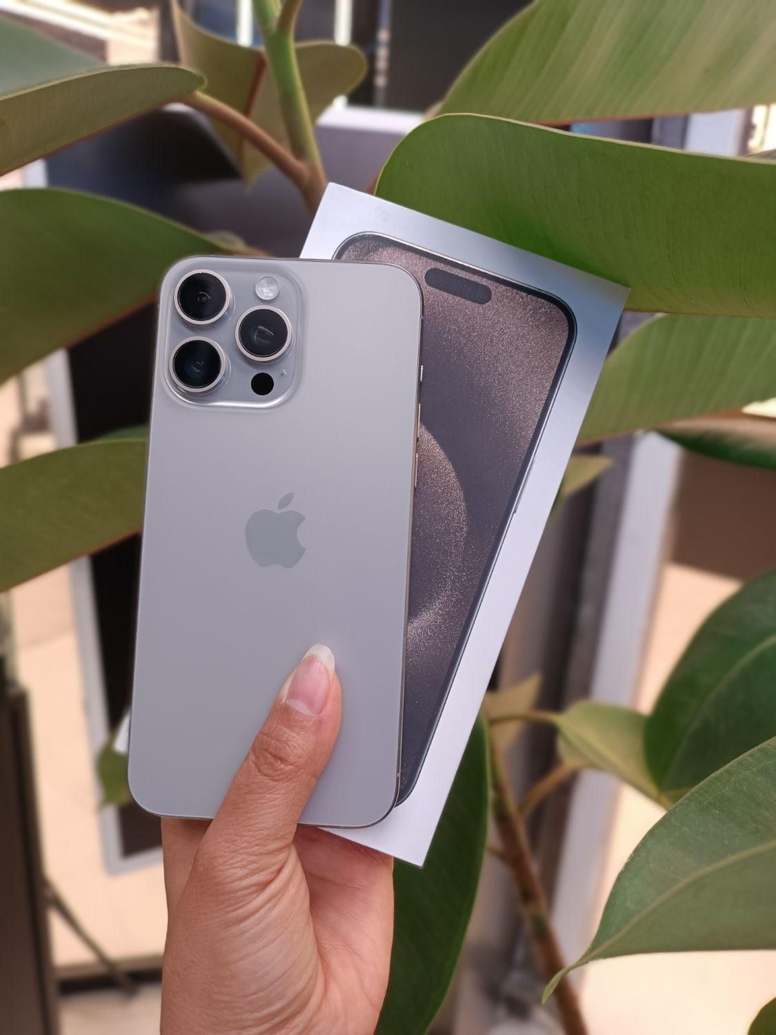 اپل آیفون iPhone 15 Pro Max ۲۵۶ نچرال|موبایل|مشهد, احمدآباد|دیوار